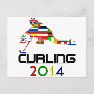 2014: Curling Postcard