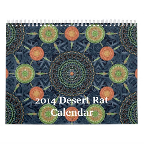 2014 Desert Rat Calendar