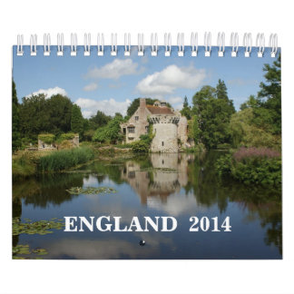 2014 England Calendar