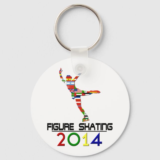2014: Figure Skating Keychain (Front)