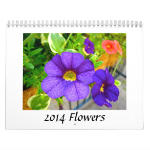 2014 Flowers Calendar
