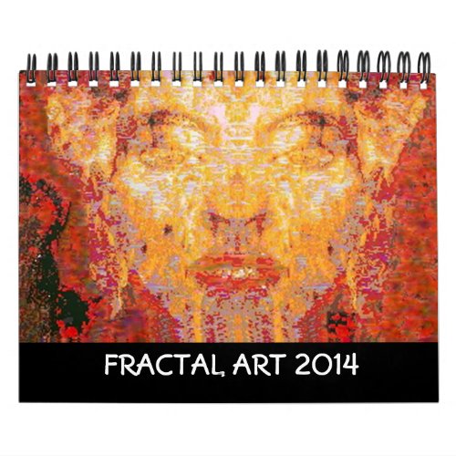 2014  FRACTAL ART COLLECTION CALENDAR