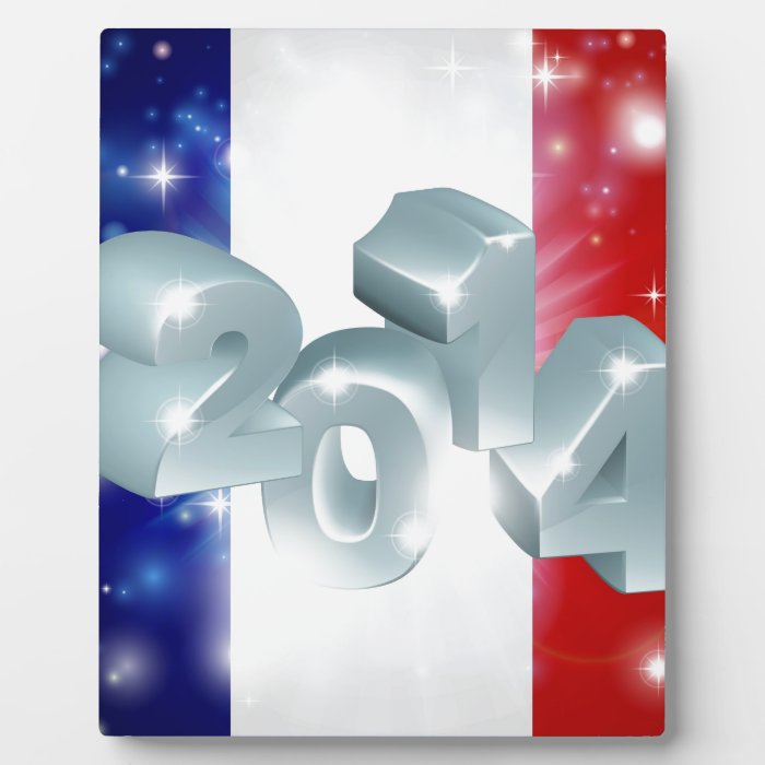 2014 french flag photo plaques