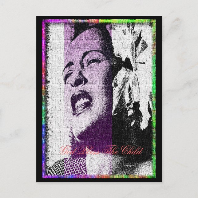 2014, God Bless The Child Postcard (Front)