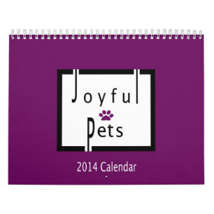 2014 Joyful Pets Calendar