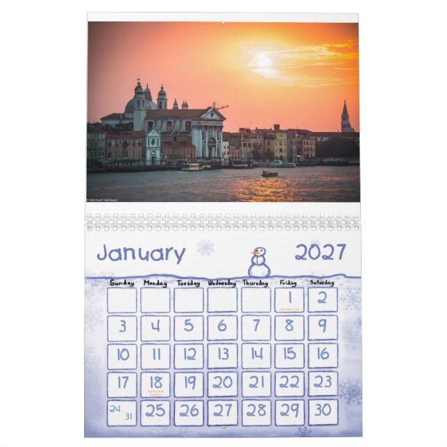 2014 Landscape Photo Calendar (Jan 2027)