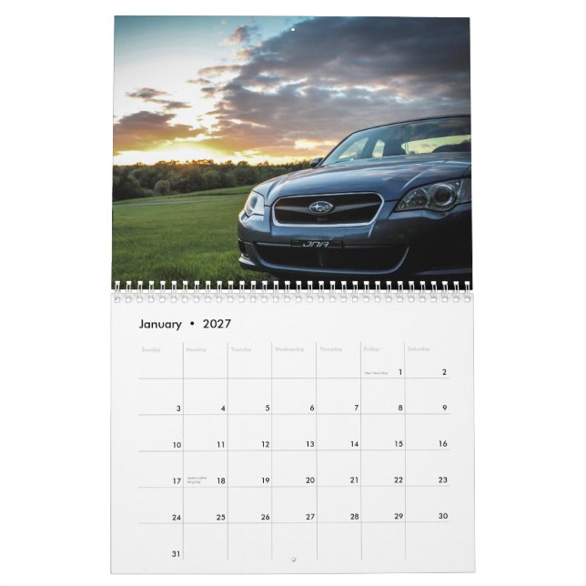 2014 LegactGT.com Member's Calendar (Jan 2027)