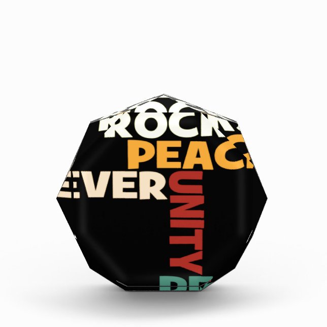 2014 Love Rocks Peace Art Print Award (Front)