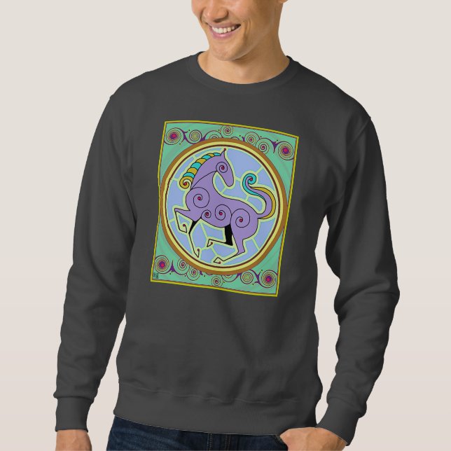 2014 MinkMode Spring Collection: Lavender Sweatshirt (Front)