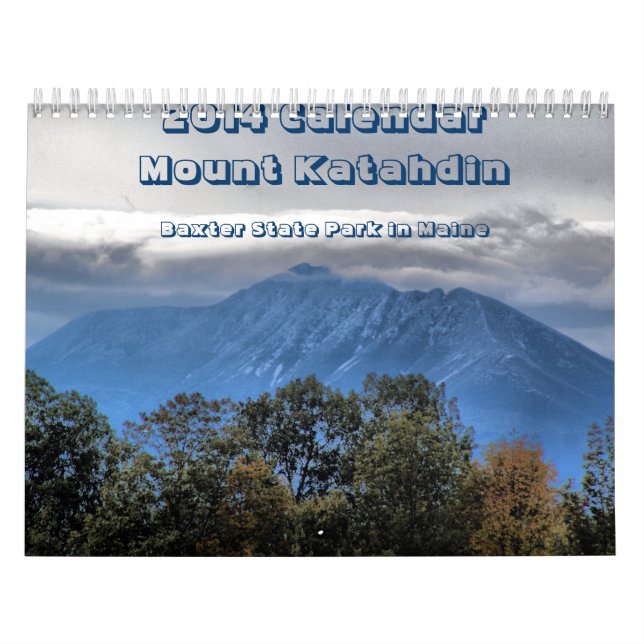2014 Mount Katahdin Calendar (Cover)
