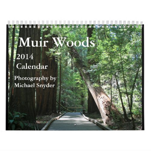 2014 Muir Woods Calendar