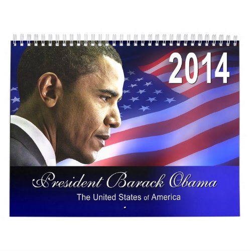 2014 Obama Collectible Keepsake Calendar I