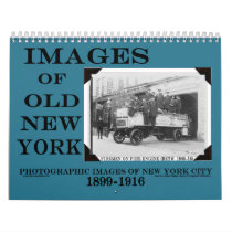 2014 OLD NEW YORK Vintage Images Calendar