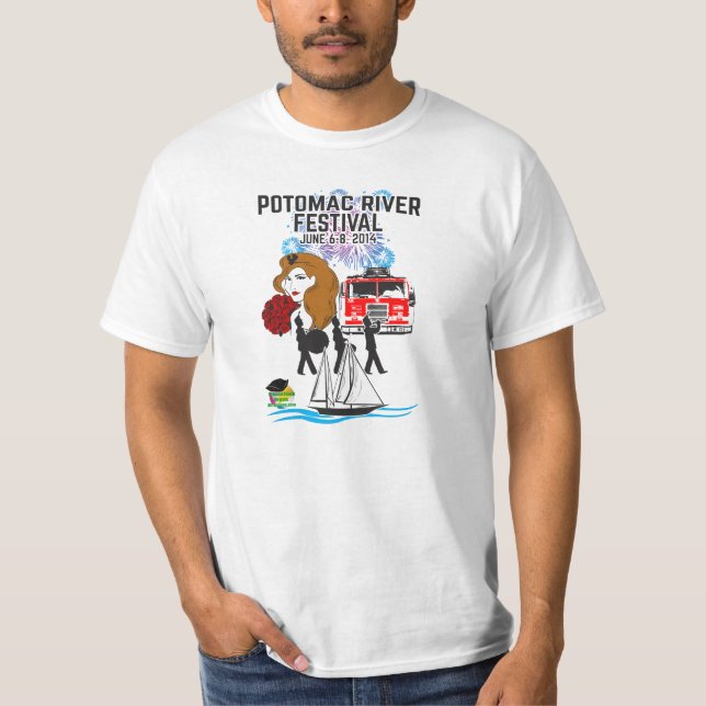 2014 Potomac River Festival T-Shirts (Front)