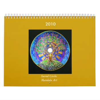 2014 Sacred Circles  Mandala Art  Calendar by arteeclectica at Zazzle