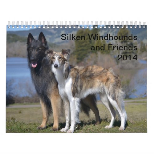 2014 Silken Windhounds and Friends 1_2 Calendar