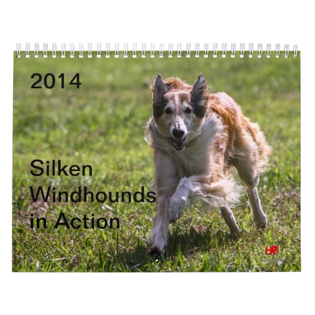 2014 Silken Windhounds in Action 1-6 Calendar (Cover)