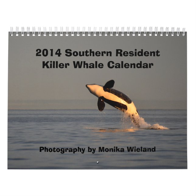 2014 Southern Resident Killer Whale Calendar (Cover)