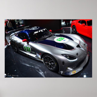 2014 SRT Viper GTSR Poster