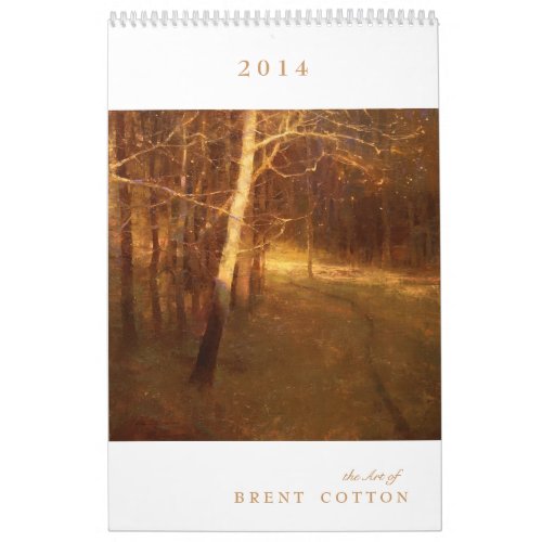2014  The Art of BRENT COTTON Calendar