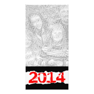 2014 (torn paper) card