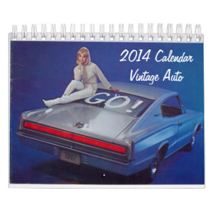 2014 Vintage Auto Calendar