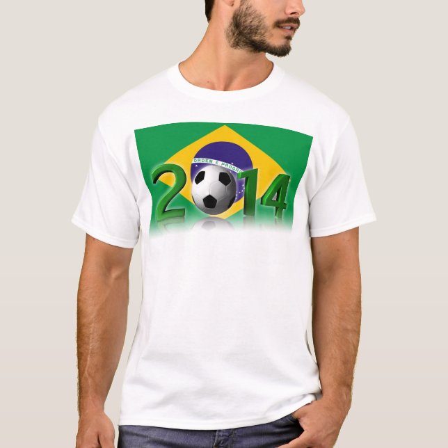 2014 World Cup Soccer T-Shirt (Front)