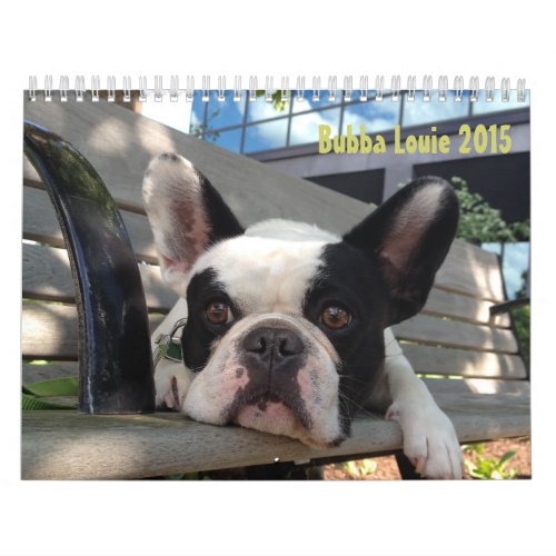 2015 Bubba Louie Calendar Calendar