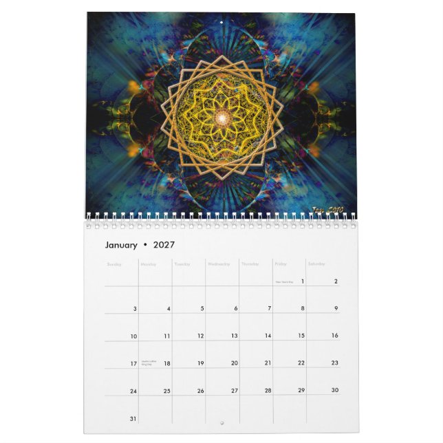 2015 Calendar (Jan 2027)