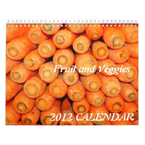 2015 Calendar _ Fruit and Veggies