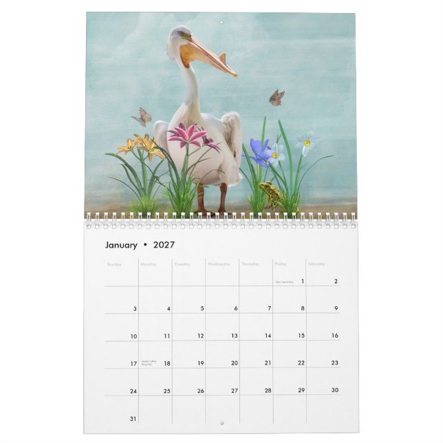2015 Calendar of Beautiful Things (Jan 2027)