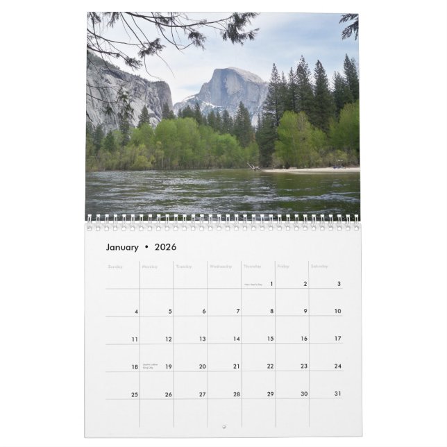 2015  Calendar of Yosemite (Jan 2026)