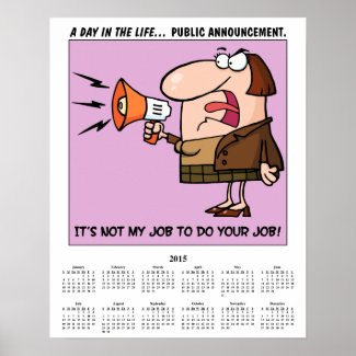 2015 Calendar Overworked Print