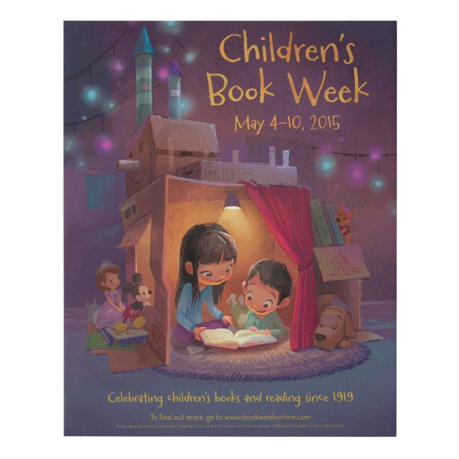 2015 Children's Book Week Faux Canvas Print (Front)