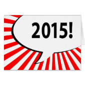2015! comic bubble (Front Horizontal)