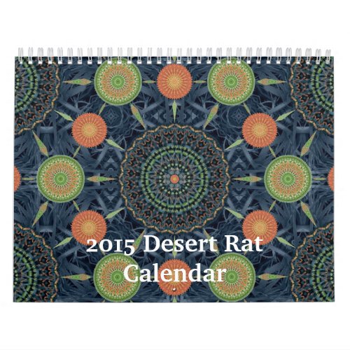 2015 Desert Rat Calendar