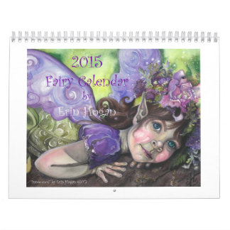 2015 Fairy Calendar by Erin Hogan