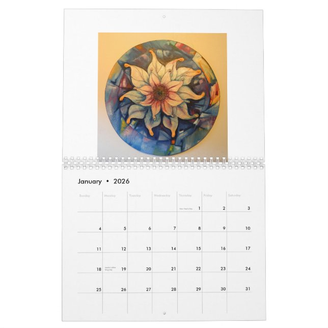 2015  Florals Calendar by Timothy Orikri (Jan 2026)