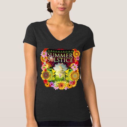 2015 Greensboro Summer Solstice Festival Keepsake T_Shirt