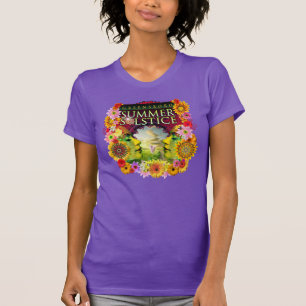 2015 Greensboro Summer Solstice Festival Purple T-Shirt