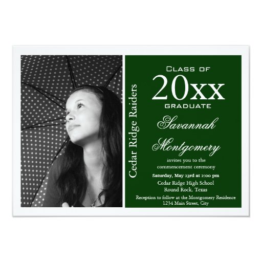 High School Graduation Invitations 2015 1