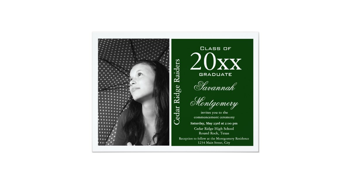 High School Graduation Invitations 2015 8