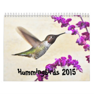 2015 Hummingbirds Calendar