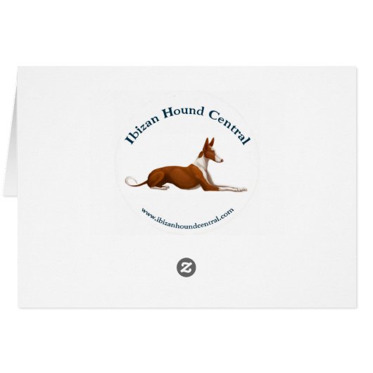 2015 Ibizan Hound Central Calendar design (Back Horizontal)