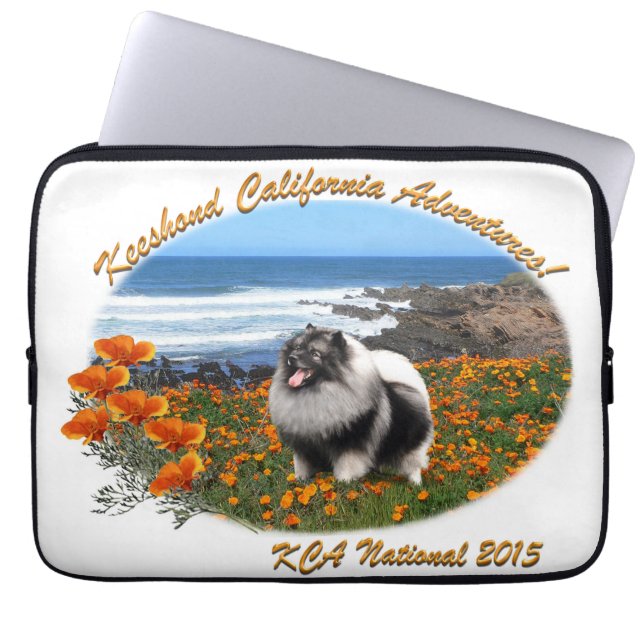 2015 KCA National Logo Neoprene Laptop Sleeve (Front)