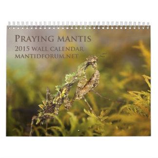 2015 Mantidforum.net Wall Calendar