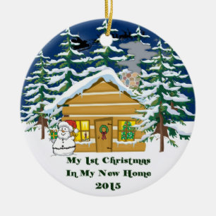 2015 My New Home Christmas Ceramic Ornament