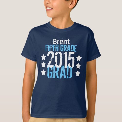 2015 or Any Year 5th Grade New Grad V9E T_Shirt