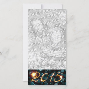 2015 party lights holiday card