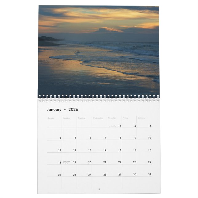 2015 Topsail Island Local Artist Calendar (Jan 2026)